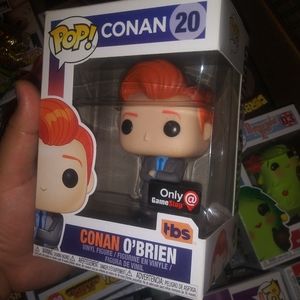 CONAN O' BRIEN FUNKO POP GAME STOP EXCLUSIVE